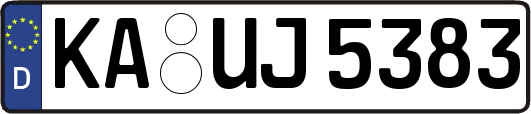 KA-UJ5383