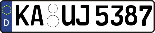 KA-UJ5387