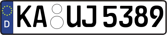 KA-UJ5389