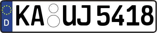 KA-UJ5418