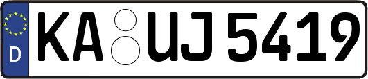 KA-UJ5419