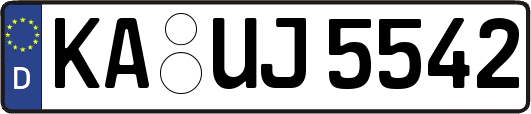 KA-UJ5542