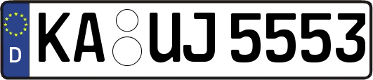 KA-UJ5553