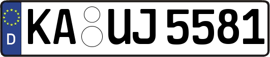 KA-UJ5581