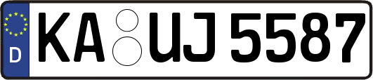 KA-UJ5587