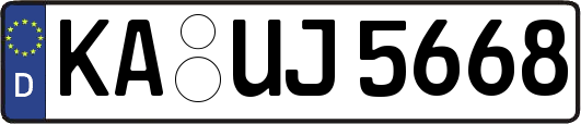 KA-UJ5668