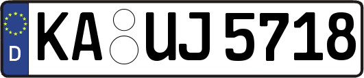 KA-UJ5718