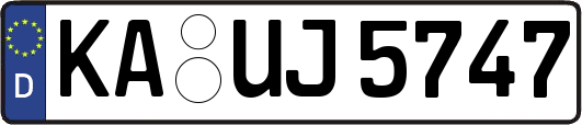 KA-UJ5747