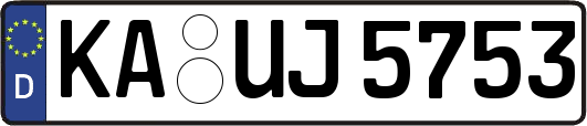 KA-UJ5753