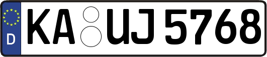 KA-UJ5768