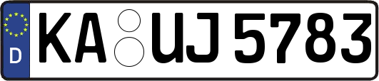 KA-UJ5783