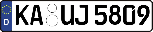 KA-UJ5809