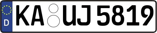 KA-UJ5819