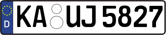 KA-UJ5827