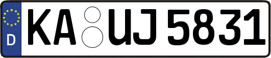 KA-UJ5831