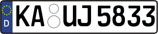 KA-UJ5833