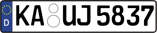 KA-UJ5837