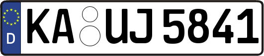 KA-UJ5841