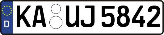 KA-UJ5842