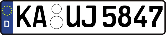 KA-UJ5847