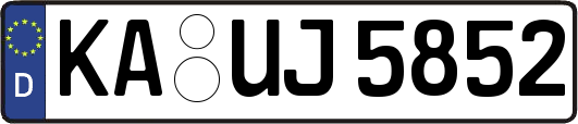 KA-UJ5852