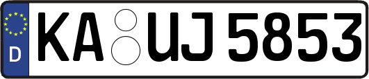 KA-UJ5853