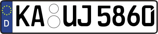 KA-UJ5860