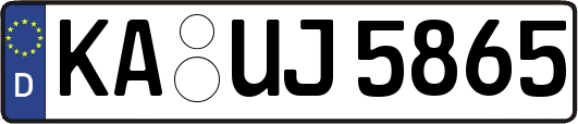 KA-UJ5865