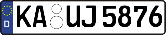 KA-UJ5876
