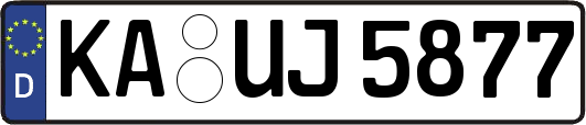 KA-UJ5877