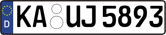 KA-UJ5893