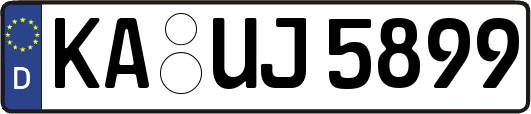 KA-UJ5899