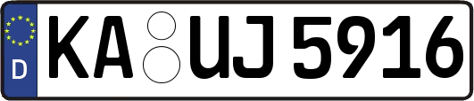 KA-UJ5916