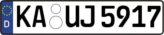 KA-UJ5917