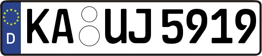 KA-UJ5919