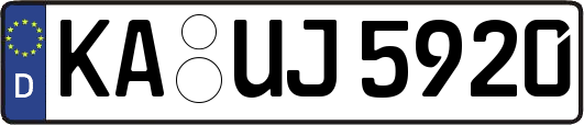 KA-UJ5920