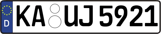 KA-UJ5921