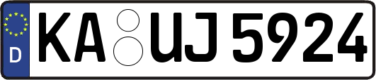 KA-UJ5924