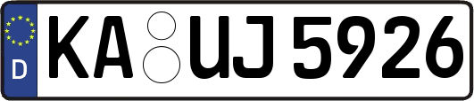 KA-UJ5926