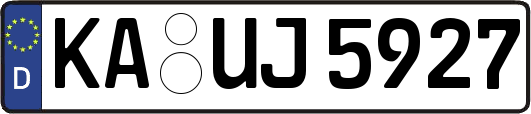 KA-UJ5927