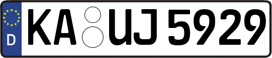 KA-UJ5929