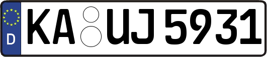 KA-UJ5931