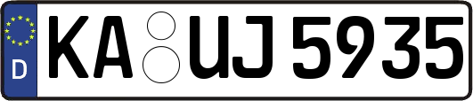 KA-UJ5935
