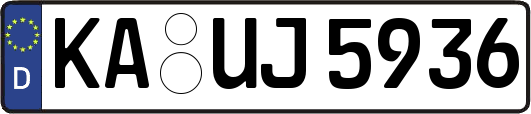 KA-UJ5936