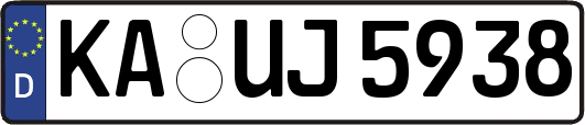 KA-UJ5938