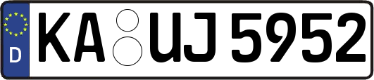 KA-UJ5952