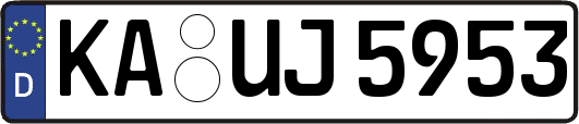 KA-UJ5953