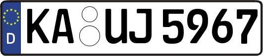 KA-UJ5967