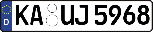 KA-UJ5968