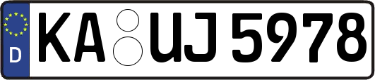 KA-UJ5978